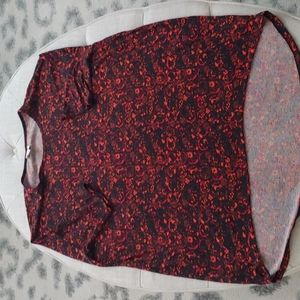 5/$25 Lularoe Irma Tunic Top Size Medium M Black